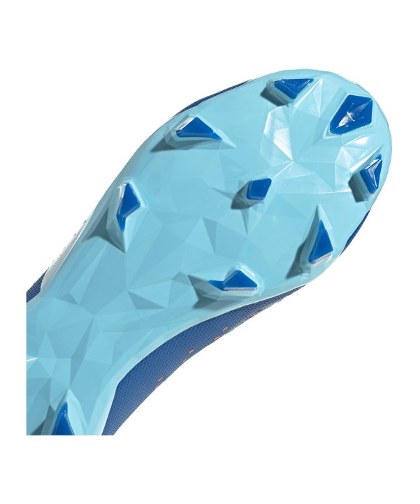 adidas Predator Accuracy.3 FG Marinerush Blau Weiss Blau - blau
