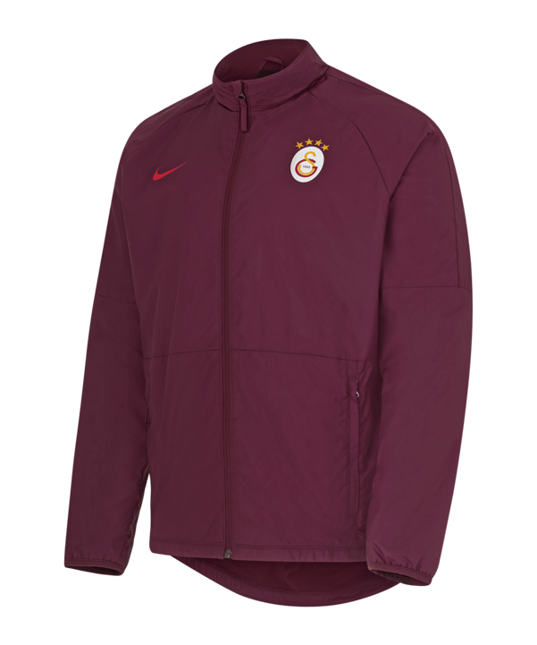 Nike Galatasaray Istanbul Allwetterjacke Dunkelrot F681 - rot
