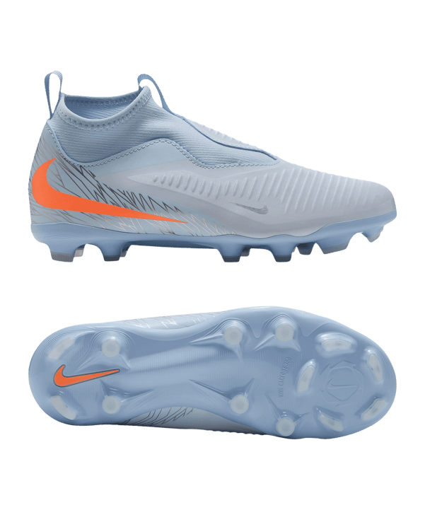 Nike Phantom 6 High Academy MG United Bambini Blu C900 - blu