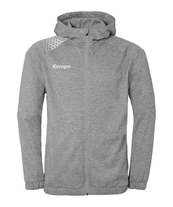 Kempa Ambition 28 Kapuzenjacke Kids Grau F31 - grau