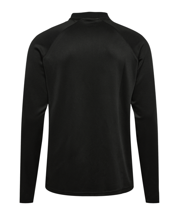 Hummel LP10 Half Zip Sweatshirt Schwarz F2001 - schwarz