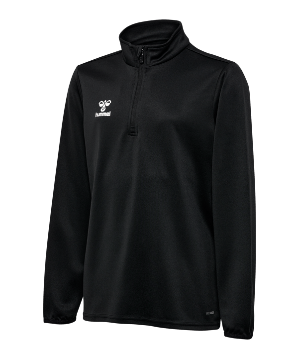 Hummel Essential Half-Zip Sweatshirt Kids Schwarz F2001 - schwarz