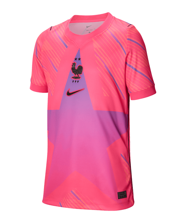 Nike FFF Frankreich Torwarttrikot WM2026/2027 Kids Rot F645 - rot