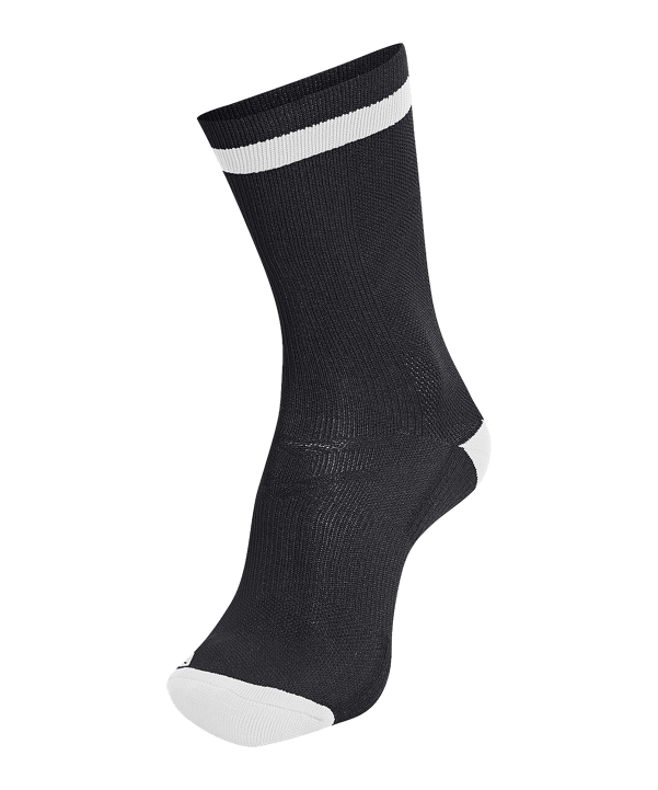Hummel Elite Indoor Sock Low Socken Schwarz F2114 - schwarz