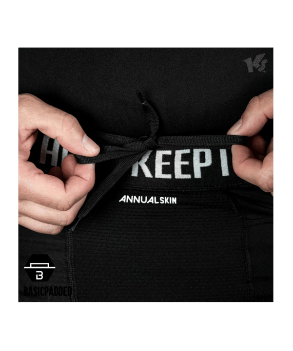 KEEPERsport Unterziehose Basicpadded Schwarz F991 - schwarz