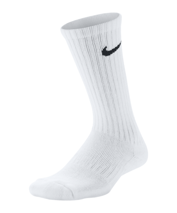 Nike Performance C Crew Socks 3er Pack Kids F100 - weiss