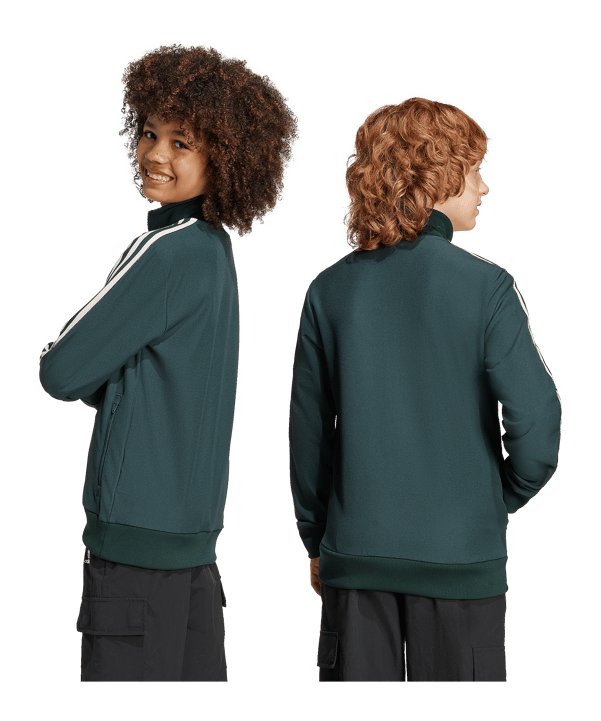 adidas Juventus Turin Icon Track Sweatshirt Kids Grün - gruen