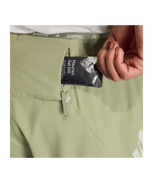adidas Formotion Iconic Shorts de running Vert - vert