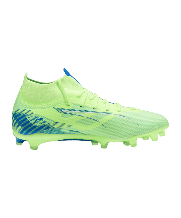 PUMA ULTRA 5 Match+ FG/AG Lights Out Grün Weiss F03 - gruen