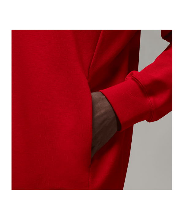 Jordan Dri-FIT Sport Fleece Sweatshirt Rot F687 - rot