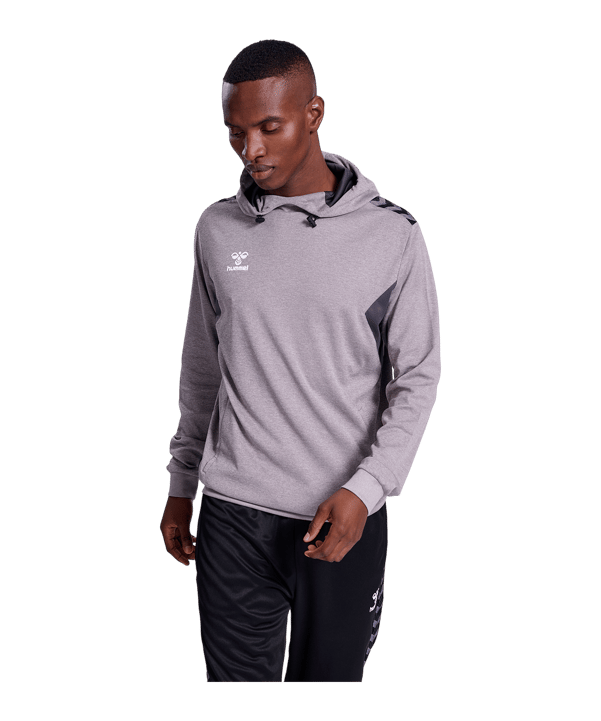 Hummel hmlAuthentic Poly Hoody Grau F2006 - grau