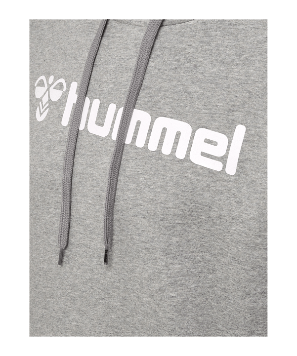 Hummel Mover Cotton Hoody Grau F2006 - grau