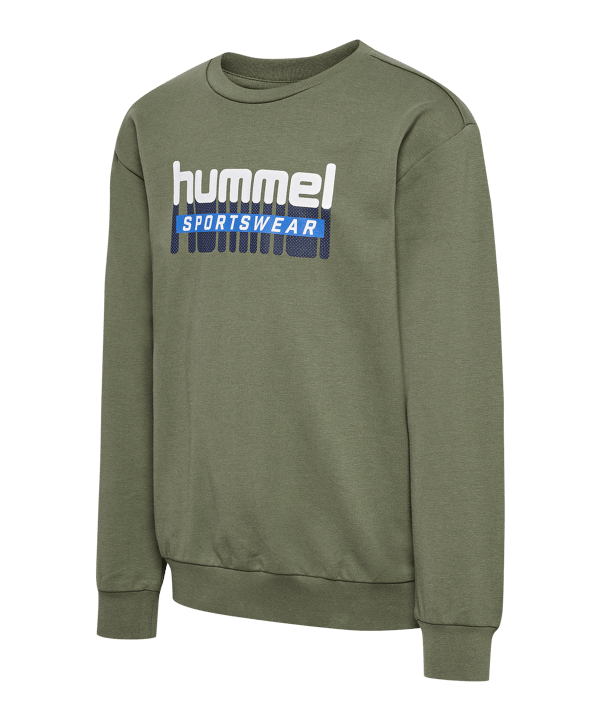 Hummel Sweatshirt Kids Grün F6002 - gruen