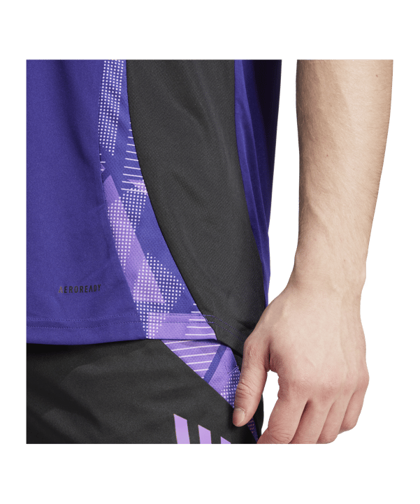 adidas DFB Deutschland Trainingsshirt EM 2024 Lila - lila