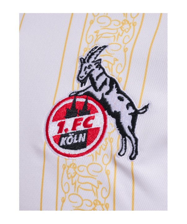 Hummel 1. FC Köln Karneval Trikot 2023/2024 Weiss F9402 - weiss