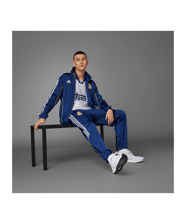 adidas Real Madrid Trainingshose Blau - blau