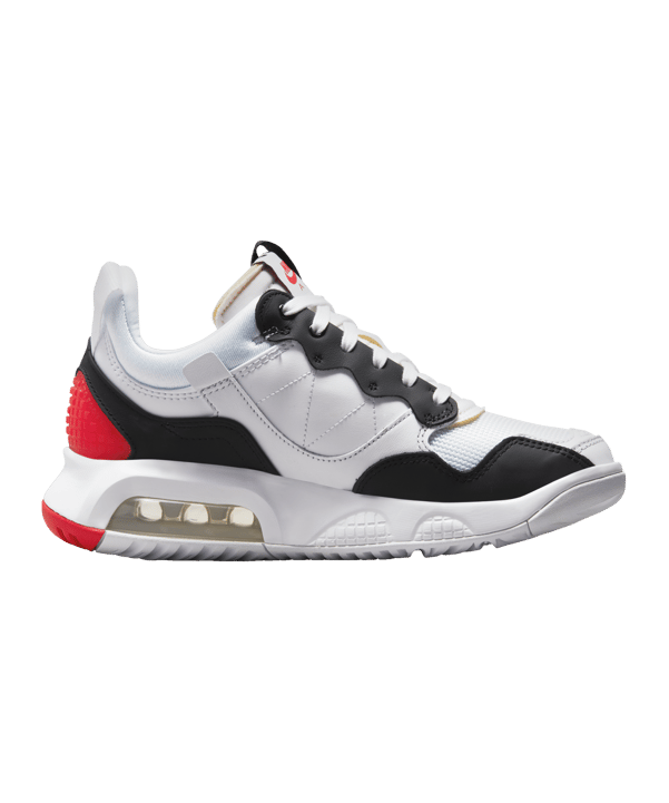 Jordan MA2 Damen Weiss Schwarz Rot F106 - weiss