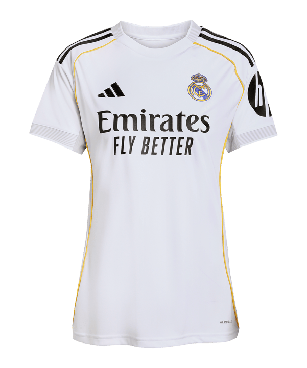 adidas Real Madrid Trikot Home 2025/2026 Damen Weiß - weiss