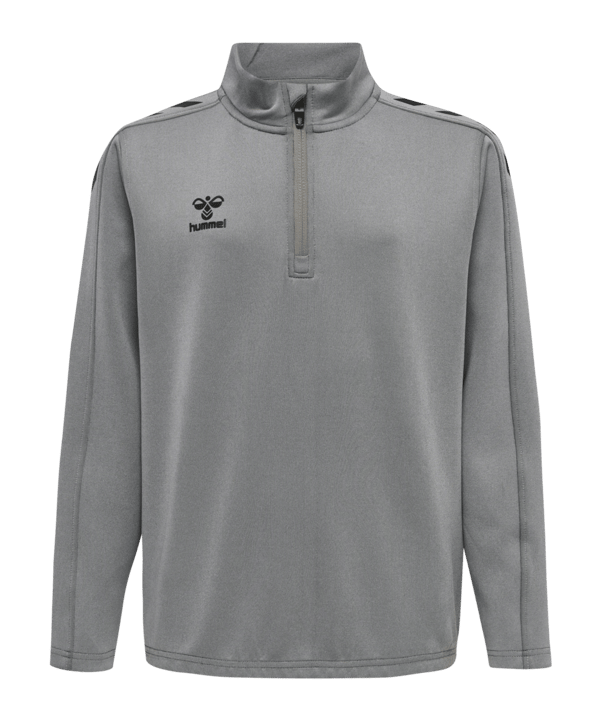 Hummel hmlCORE XK HalfZip Sweatshirt Kids F2006 - grau