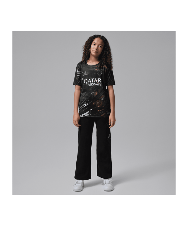 Nike Paris Saint-Germain Stadium T-Shirt Kids Schwarz F011 - schwarz