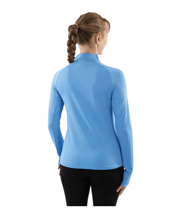 JAKO ZipTop Light Flow Sweatshirt Damen Blau F430 - blau