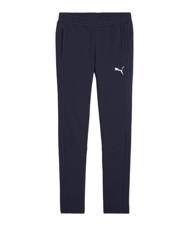 PUMA teamFINAL Casuals Jogginghose Kids Blau F06 - dunkelblau