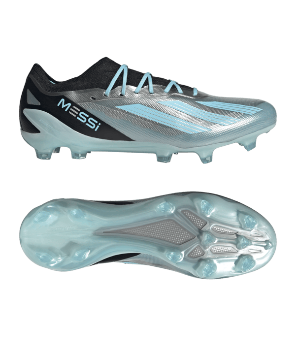 adidas X Crazyfast.1 FG Messi Infinito Silber Blau Schwarz - silber