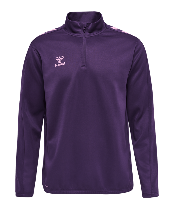 Hummel hmlCORE XK HalfZip Sweatshirt Lila F3443 - lila