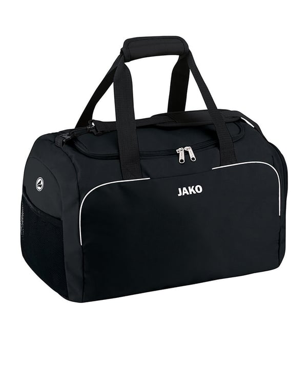 JAKO Classico Sporttasche Gr. 2 Schwarz Weiss F08 - schwarz