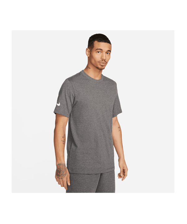 Nike Park 20 T-Shirt Grau Weiss F071 - grau