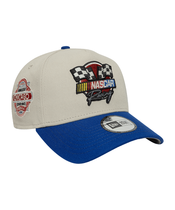 New Era Nascar Flag 9Forty Cap Weiß - weiss