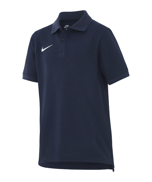 Nike Team Cotton Poloshirt Kids Blau F451 - blau