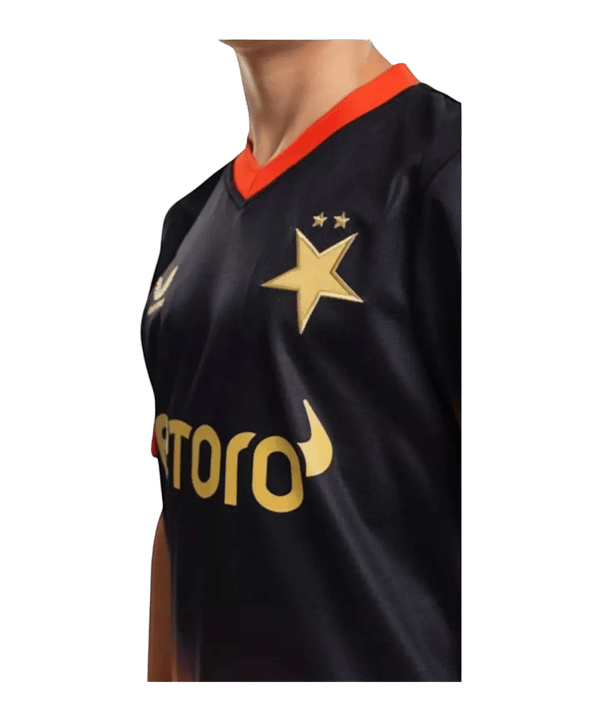 Castore SK Slavia Prague Maglietta Away 2026/2027 Bambini Nero - nero