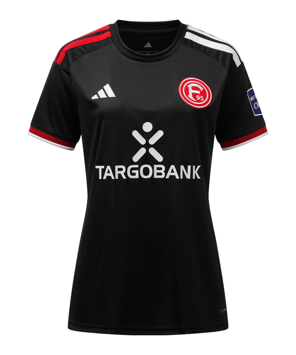 adidas Fortuna Düsseldorf Shirt 3rd 2026/2027 Dames Zwart - zwart