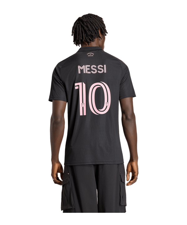 adidas Inter Miami Messi Trikot Away 2026/2027 Schwarz - schwarz