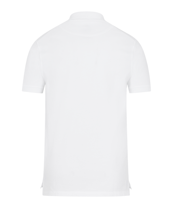 Nike Team Cotton Poloshirt Weiss F100 - weiss