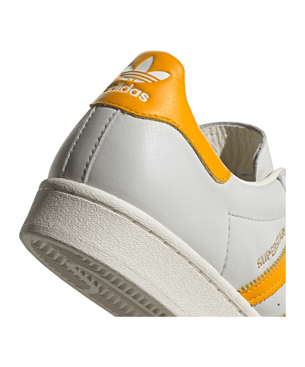 adidas Originals Superstar Weiss Gold - weiss
