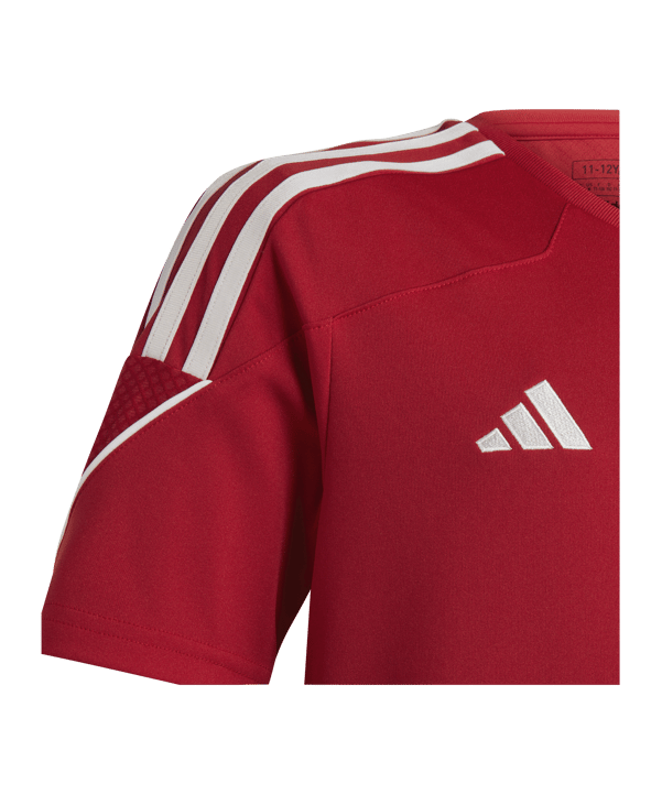 adidas Tiro 23 Trikot Kids Rot Weiss - rot