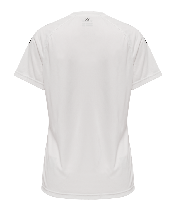 Hummel hmlCORE XK Poly T-Shirt Damen Weiss F9001 - weiss