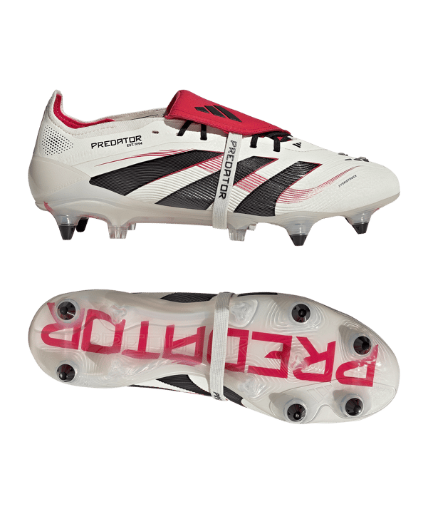 adidas Predator Elite FT SG Champagne Weiss Schwarz - weiss