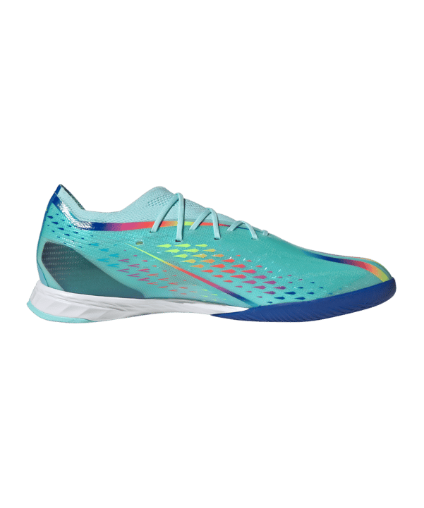 adidas X Speedportal.1 IN Al Rihla Türkis Blau - blau
