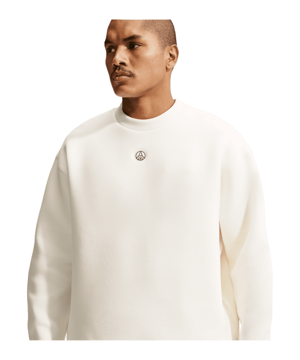 Nike Paris Saint-Germain Tech Fleece Felpa Bianco C133 - bianco