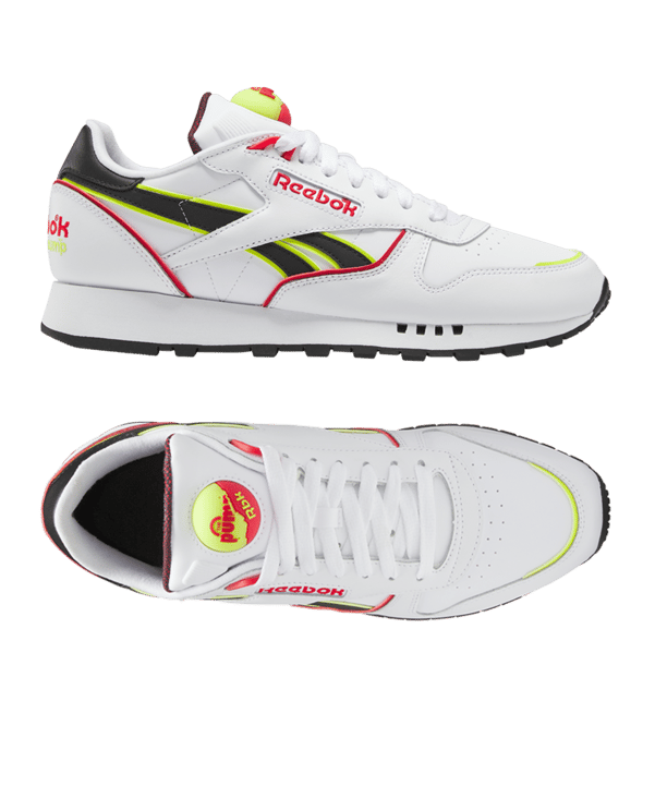 Reebok Classic Leather Pump Weiss Schwarz - weiss