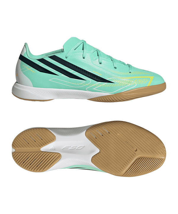 adidas F50 Hyperfast League IN Final Rush Enfants Vert - vert