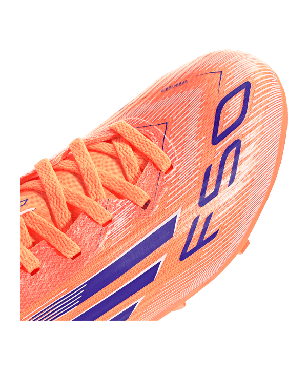 adidas F50 League FG/MG Coral Blaze Kids Orange - orange