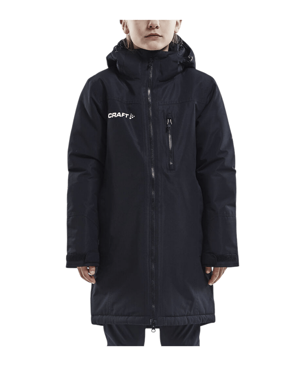 Craft Parka Jacke Kids Schwarz F9999 - schwarz