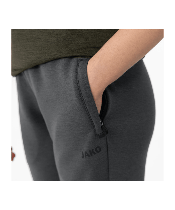 JAKO Premium Basic Broek Dames Grijs K21 - grijs