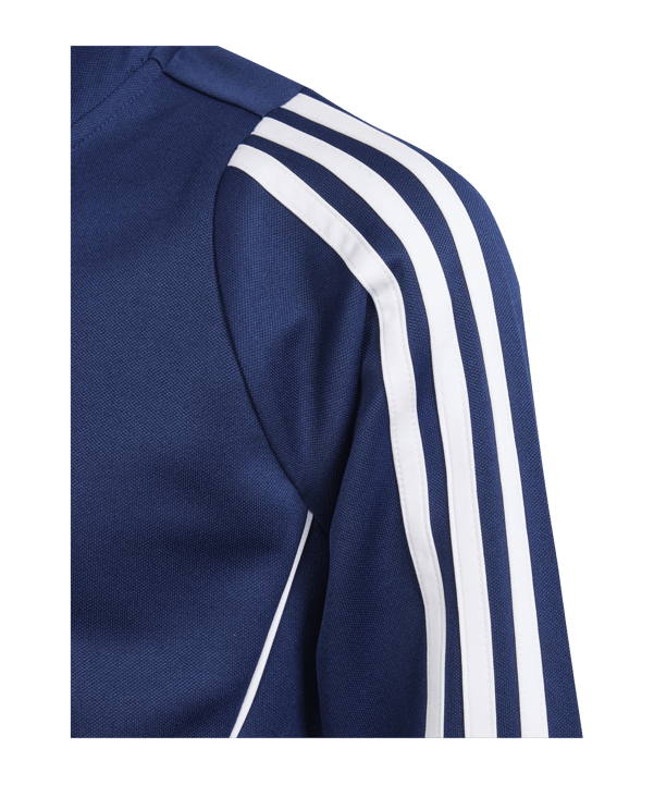 adidas Tiro 24 Trainingsjacke Kids Blau Weiss - blau