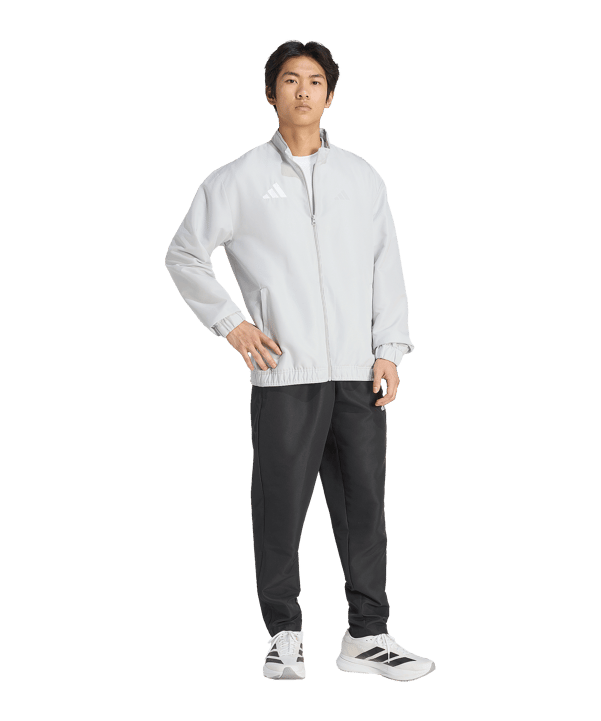 adidas Entrada 26 Präsentationsjacke Grau - grau