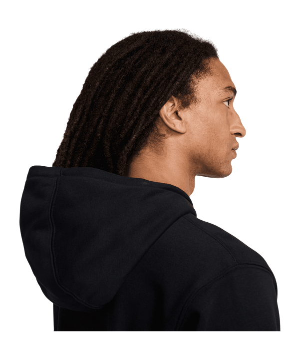 Nike Club Hoody Schwarz F010 - schwarz